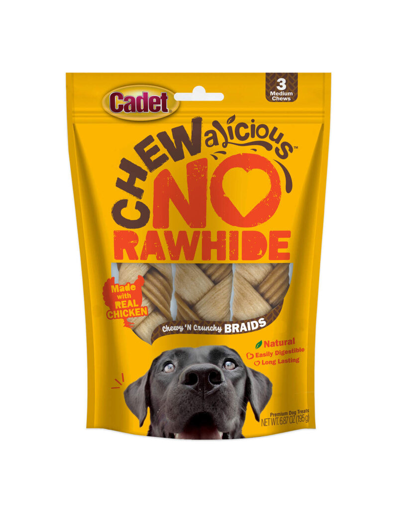 IMS Cadet Chewalicious Rawhide-Free Braids Chicken