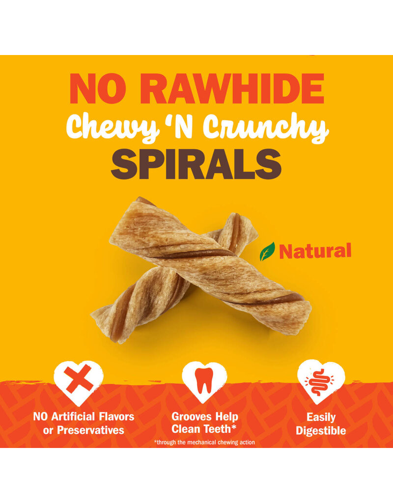 IMS Cadet Chewalicious Rawhide-Free Spirals Chicken