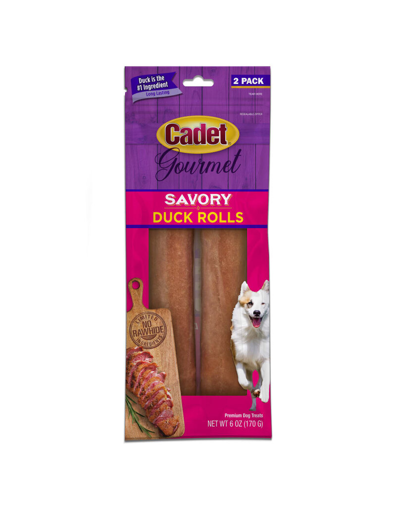 IMS Cadet Chewalicious Roll Dog Treats Duck 2 Pk