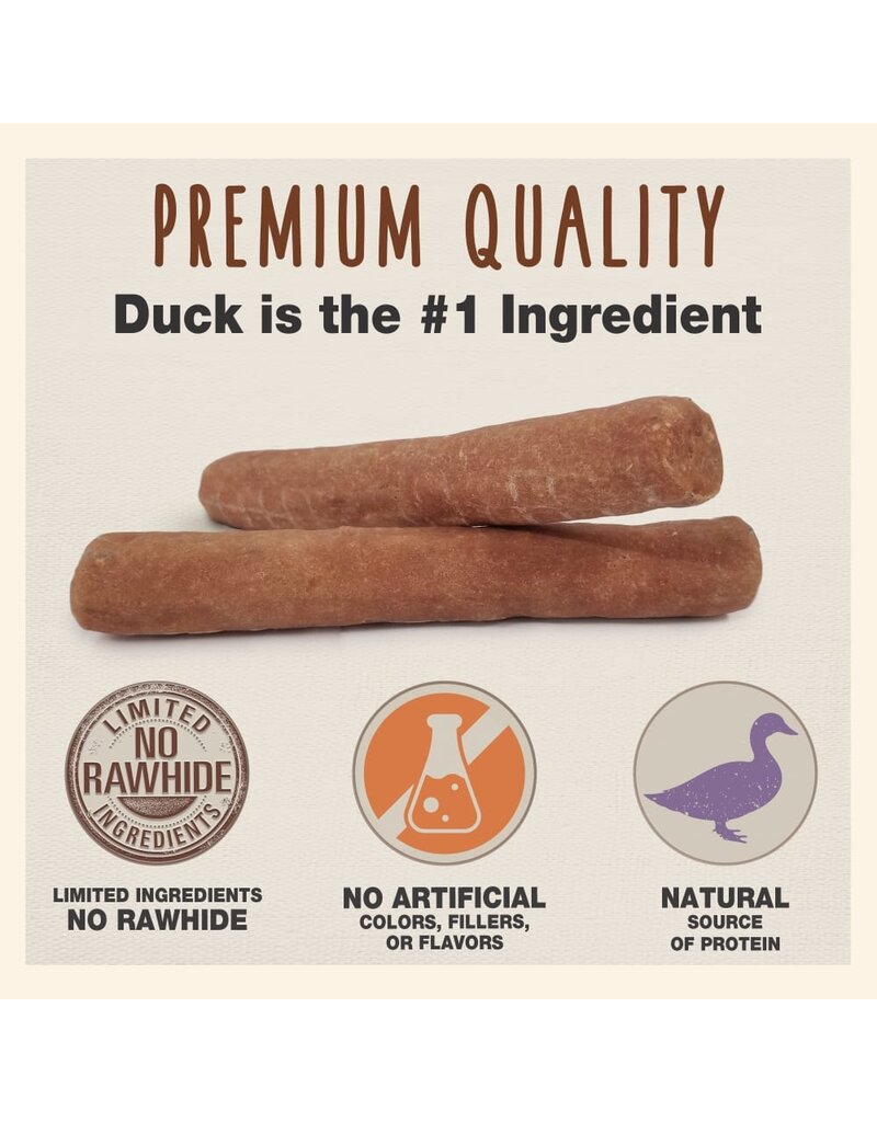 IMS Cadet Chewalicious Roll Dog Treats Duck 2 Pk