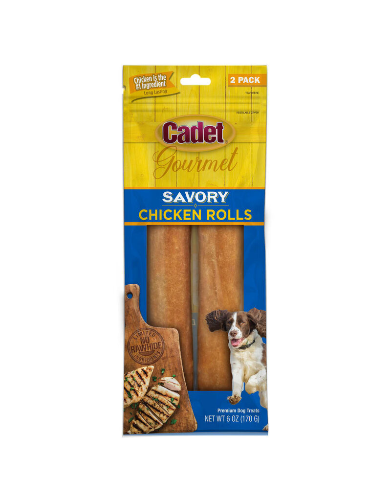 IMS Cadet Chewalicious Roll Dog Treats Chicken 2 Pk