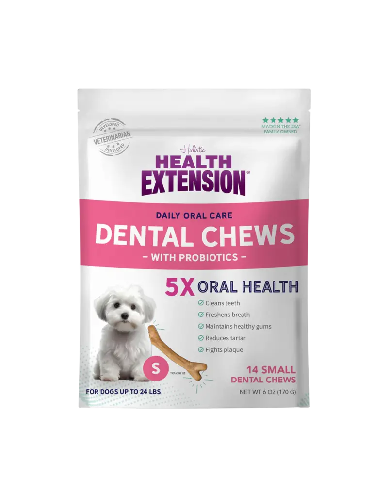 Health Extension Health Extensions Probiotic Dental Bones Small 14 Pk