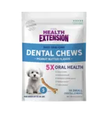 Health Extension Health Extensions Peanut Butter Dental Bones Small 14 Pk