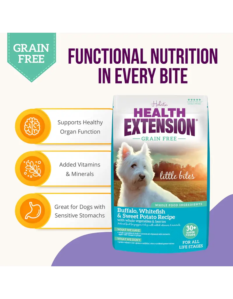 Health Extension Health Extension Little Bites Grain Free Buffalo Whitefish