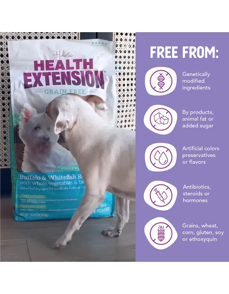 Health Extension Health Extension Little Bites Grain Free Buffalo Whitefish