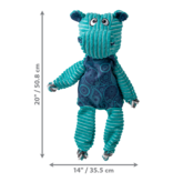 Kong Company Kong Knots Hippo Dog Toy XL