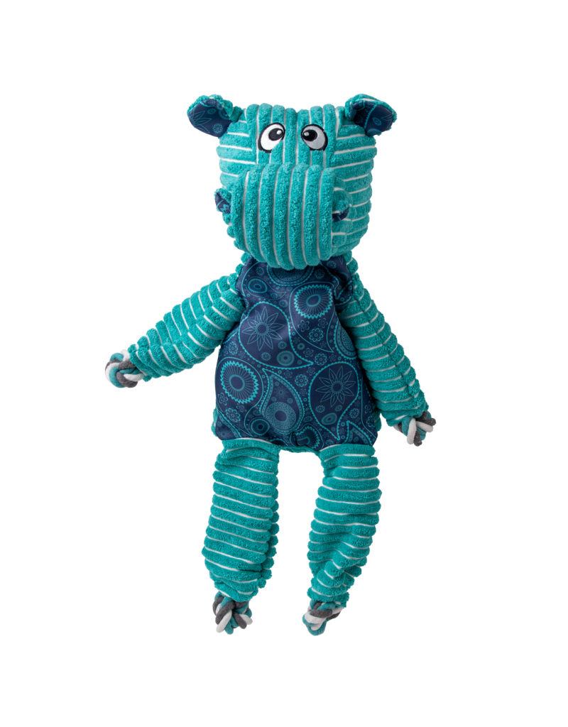 Kong Company Kong Knots Hippo Dog Toy XL
