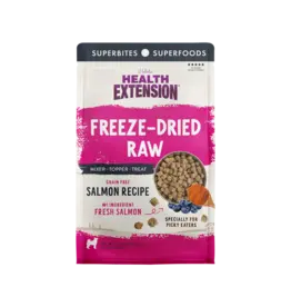 Health Extension Health Extension SuperBites Freeze-Dried Raw Mixer Topper Treat Salmon