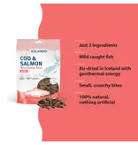 Icelandic Icelandic Mini Combo Bites Cod/Salmon Cat Treats 1.7 Oz