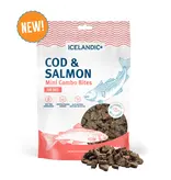 Icelandic Icelandic Mini Combo Bites Cod/Salmon Cat Treats 1.7 Oz