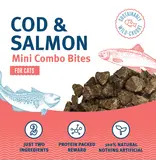 Icelandic Icelandic Mini Combo Bites Cod/Salmon Cat Treats 1.7 Oz