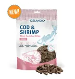 Icelandic Icelandic Mini Combo Bites Cod/Shrimp Cat Treats 1.7 Oz