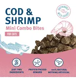 Icelandic Icelandic Mini Combo Bites Cod/Shrimp Cat Treats 1.7 Oz