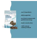 Icelandic Icelandic Mini Combo Bites Cod/Herring Cat Treats  1.7Oz
