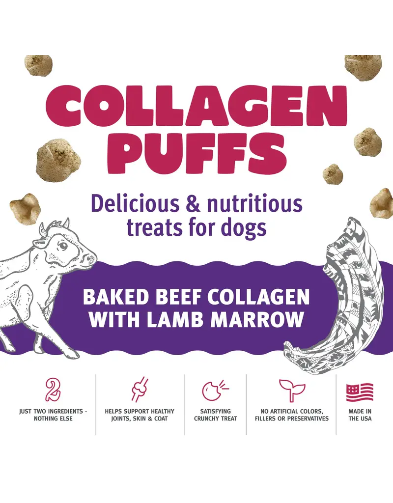 Icelandic Icelandic Beef Collagen Puffs with Marrow Sm Dog Treats 1.3 Oz