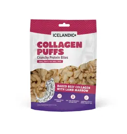 Icelandic Icelandic Beef Collagen Puffs with Marrow Sm Dog Treats 1.3 Oz