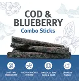 Icelandic Icelandic Combo Sticks Cod/Blueberry Dog Treats 2 Oz