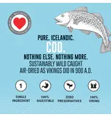 Icelandic Icelandic Hand Wrapped Cod Skin 10 In Chew Stick Dog Treat 2-pack