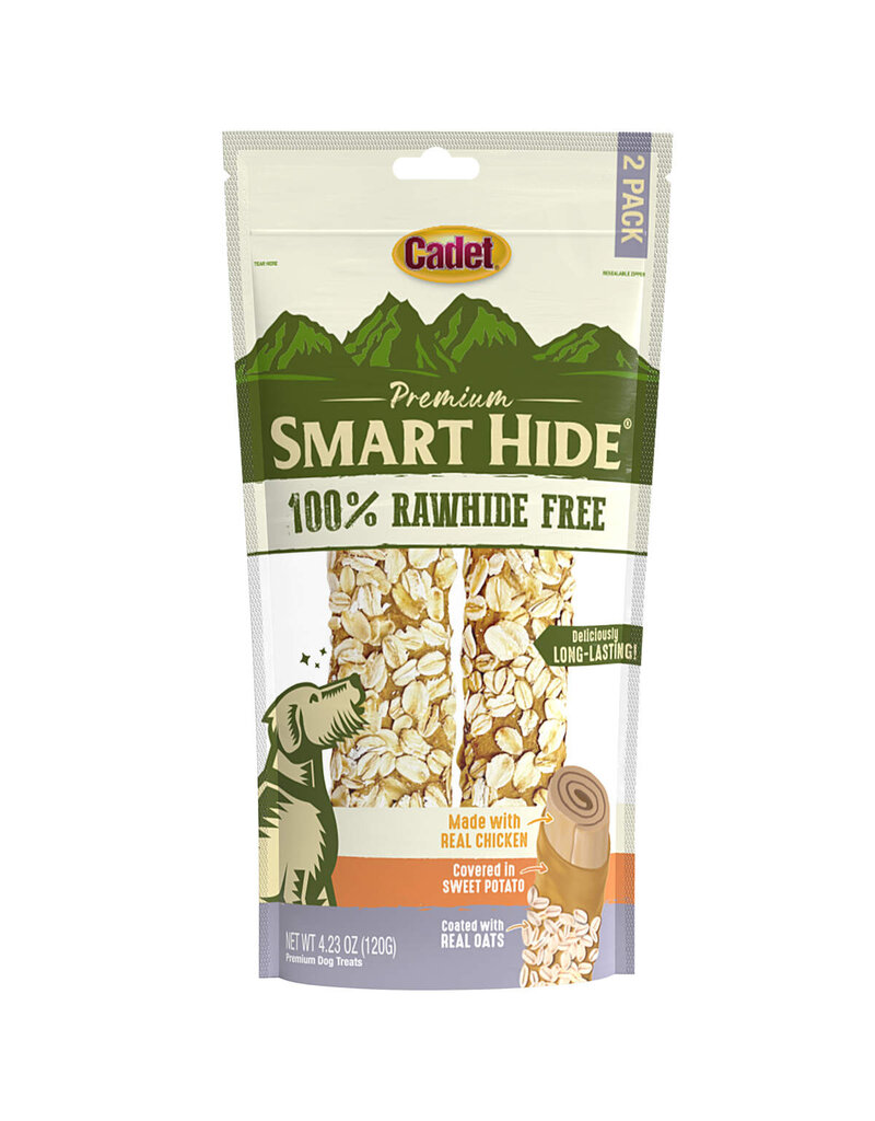 IMS Cadet Chewalicious Layered N Dipped Dog Chews Oats 2 Pk
