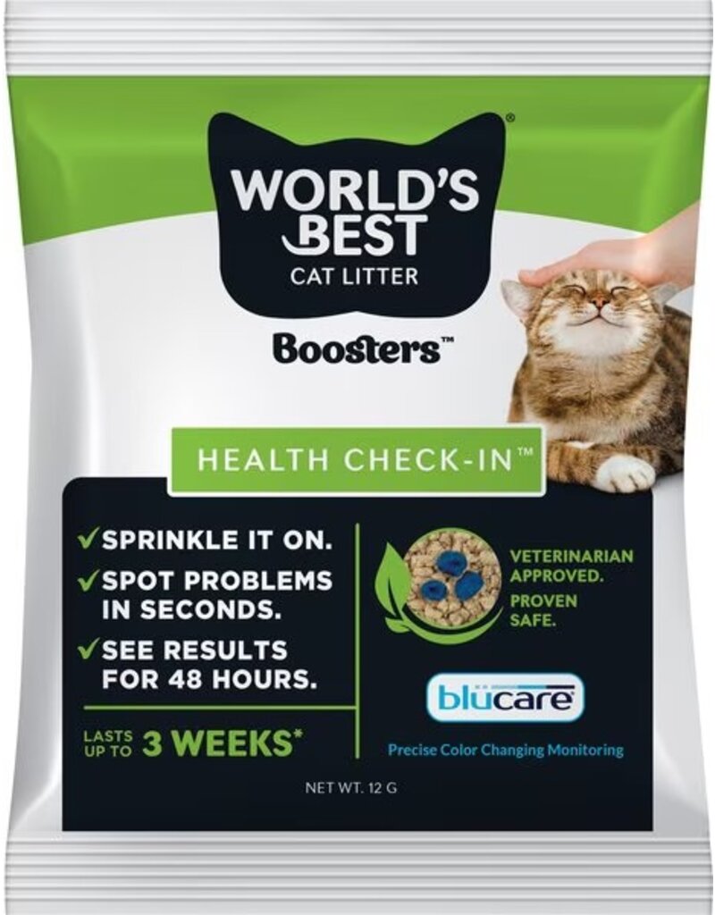 World's Best World's Best Health Check-In Cat Litter Booster 12 G