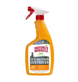 Nature's Miracle Nature's Miracle Set-In Stain Destroyer Oxy Formula Spray for Cats 24 Oz