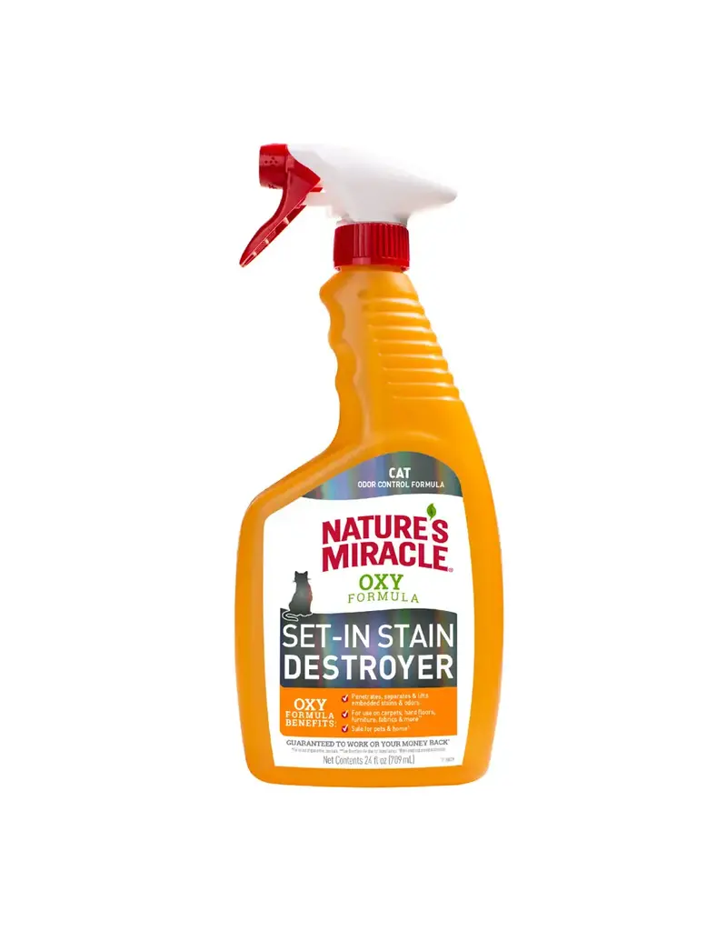 Nature's Miracle Nature's Miracle Set-In Stain Destroyer Oxy Formula Spray for Cats 24 Oz