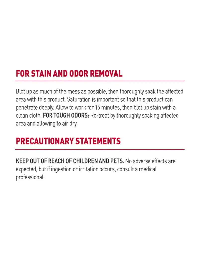 Nature's Miracle Nature's Miracle Original Enzymatic Stain and Odor Remover