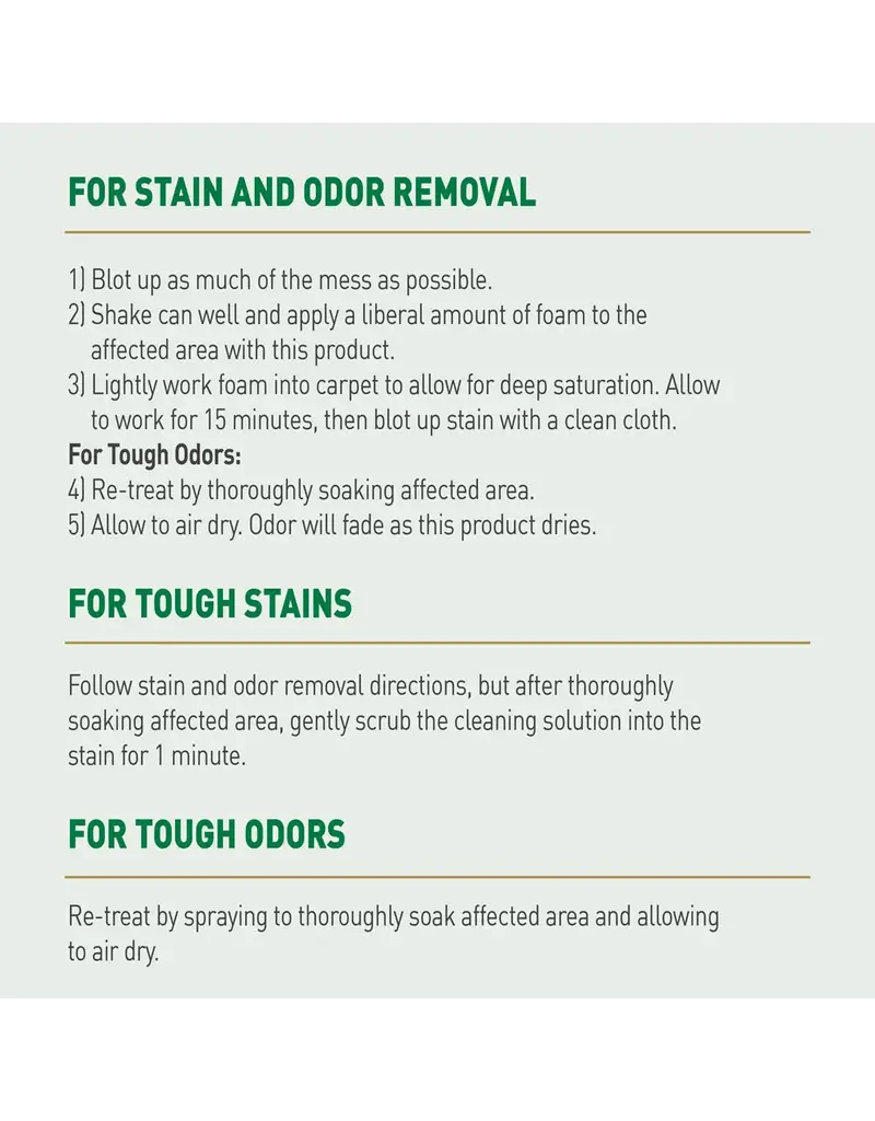 Nature's Miracle Nature's Miracle Urine Destroyer Foam for Cats