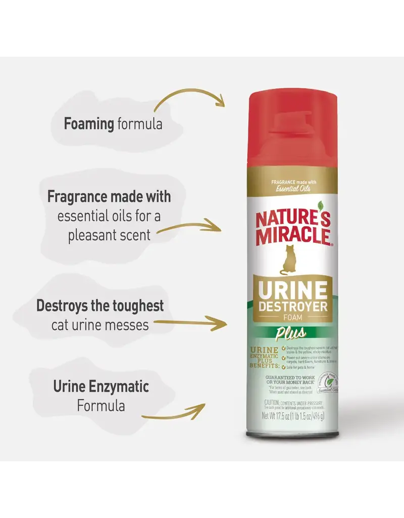 Nature's Miracle Nature's Miracle Urine Destroyer Foam for Cats