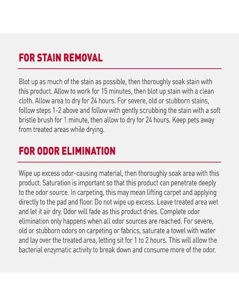 Nature's Miracle Nature's Miracle Advanced Cat Stain and Odor Eliminator