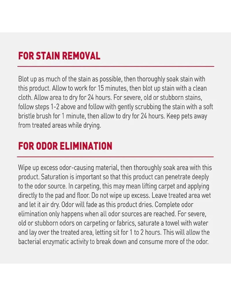 Nature's Miracle NATURE'S MIRACLE ADV STAIN & ODOR REMOVER FOAM FOR CATS