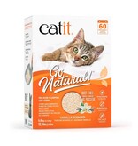 Catit Catit Go Natural Pea Husk Clumping Cat Litter 14.8 lb, Light vanilla scent