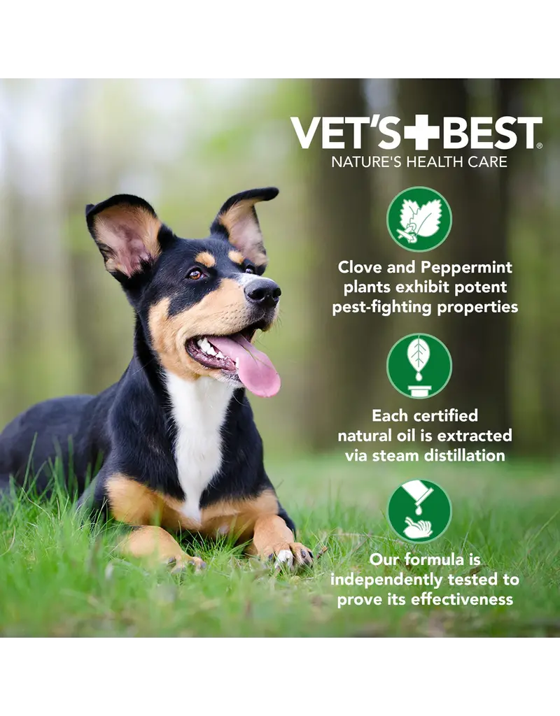 Vet's Best Vet's Best Natural Anti-Flea Easy Spray Shampoo 16 oz