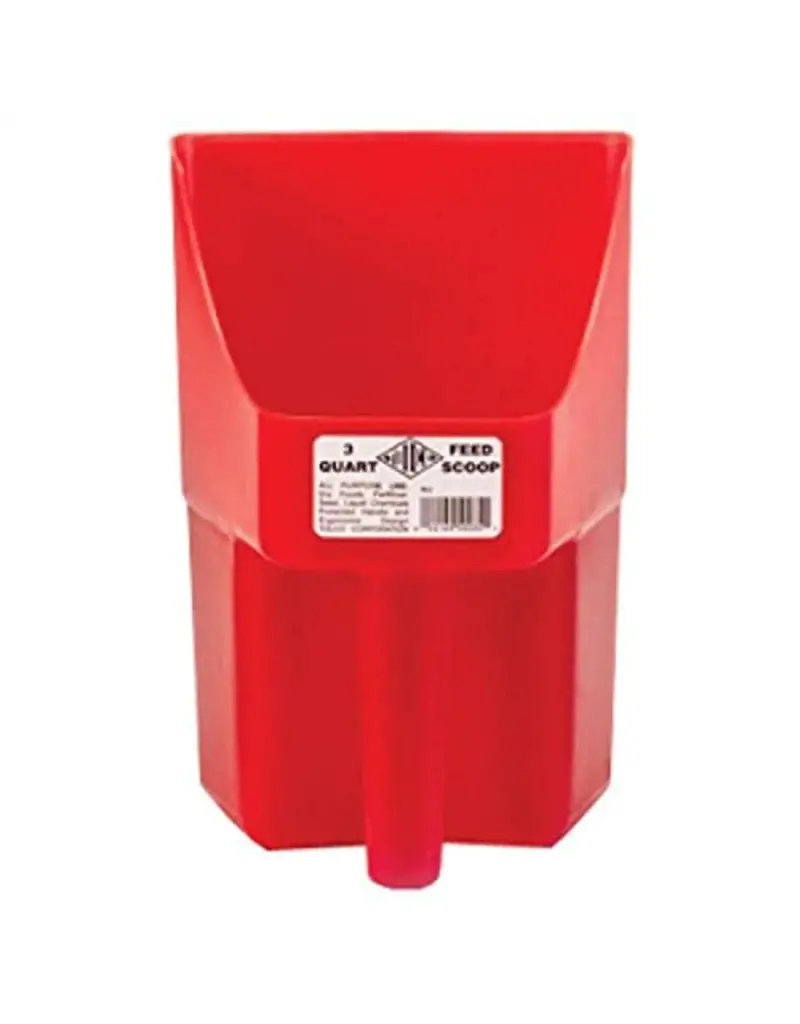 TOLCO TOLCO Plastic Food Scoop Primary 3 Qt