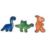 Ethical Pet Spot Ballistic Rubber Dog Toy Dinosaur 11 In