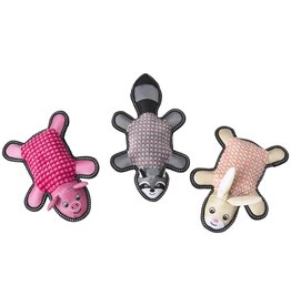 Ethical Pet Spot Ballistic Rubber Dog Toy Barnyard Asst 10 In