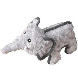 Ethical Pet Spot Ballistic Rubber Dog Toy Snuggle Elephant 12 In