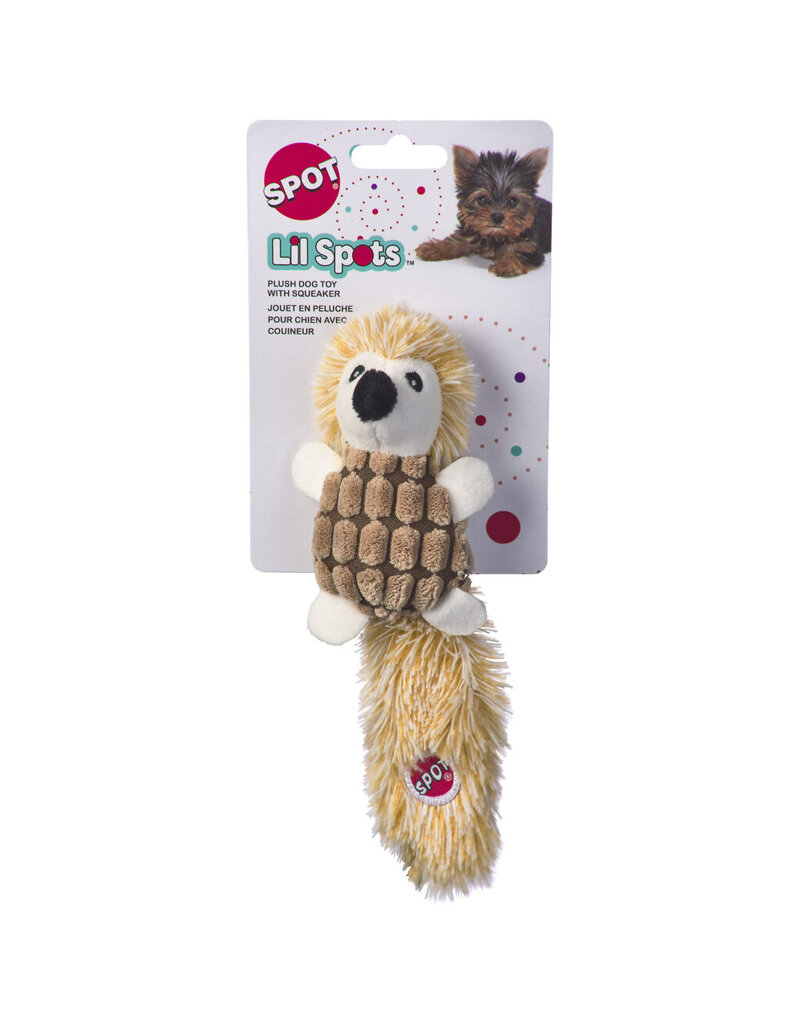 Ethical Pet Spot Lil Spots Hedgehog Dog Toy Asst 7 In