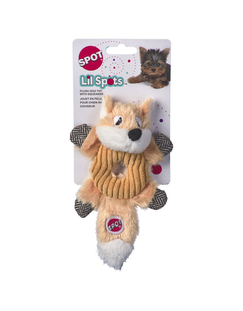 Ethical Pet Spot Lil Spots Donut Crinkler Dog Toy Asst 7 In