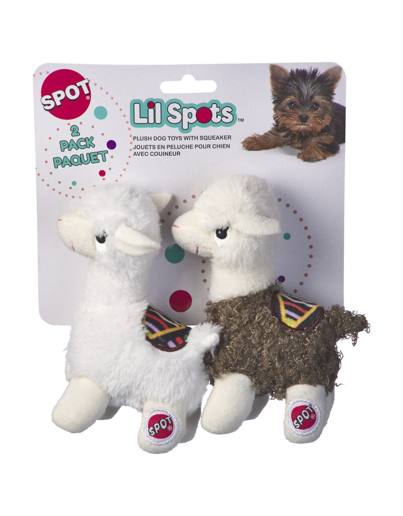 Ethical Pet Spot Lil Spots Yo Lama Dog Toy Asst 8 In 2 Pk