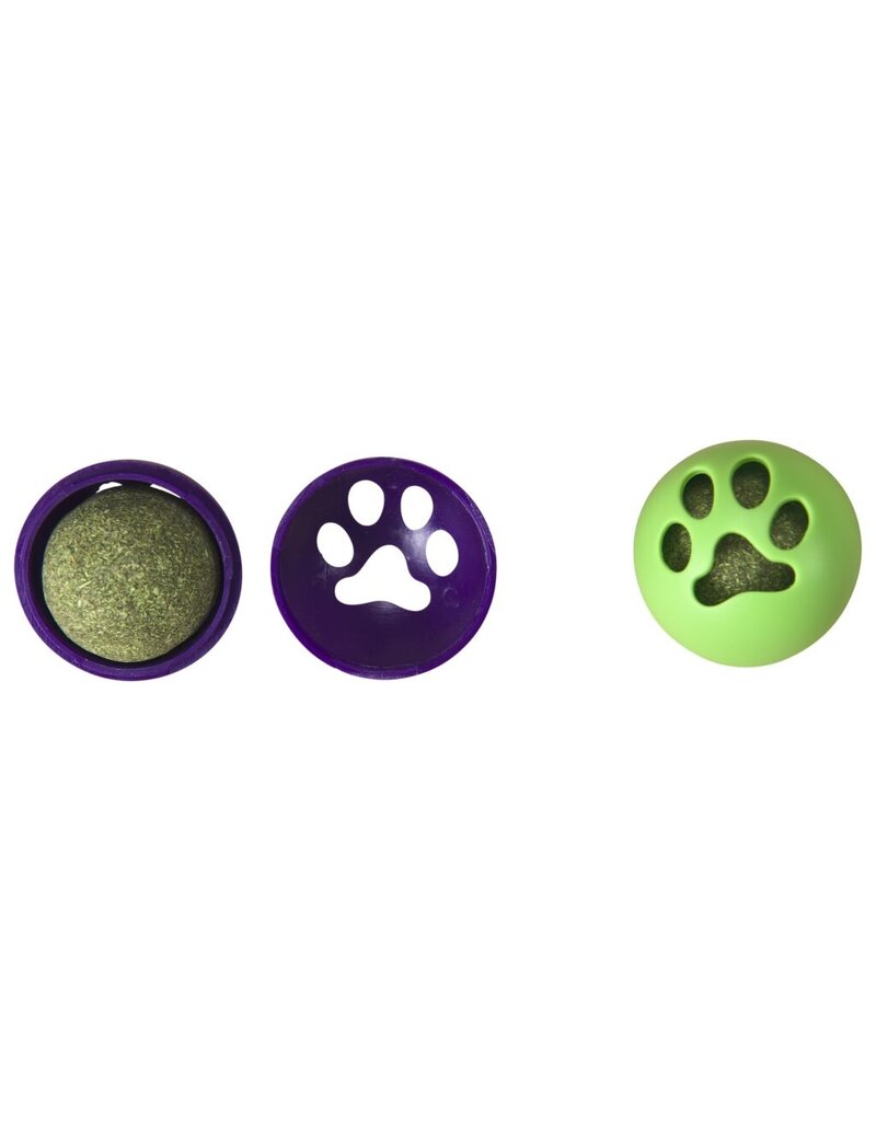 Ethical Pet Spot Catnip Roller Ball Cat Toy 2 Pk