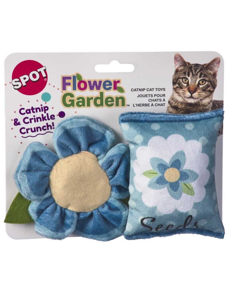 Ethical Pet Spot Flower Garden Cat Toy 2 Pk