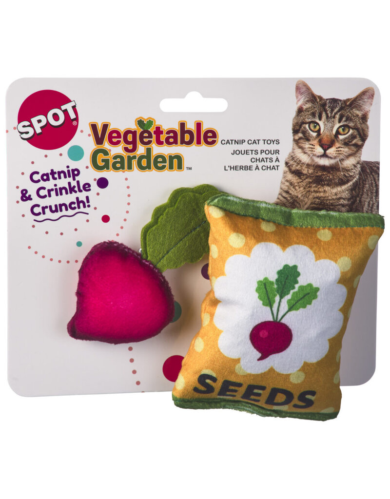 Ethical Pet Spot Vegetable Garden Cat Toy 2 Pk