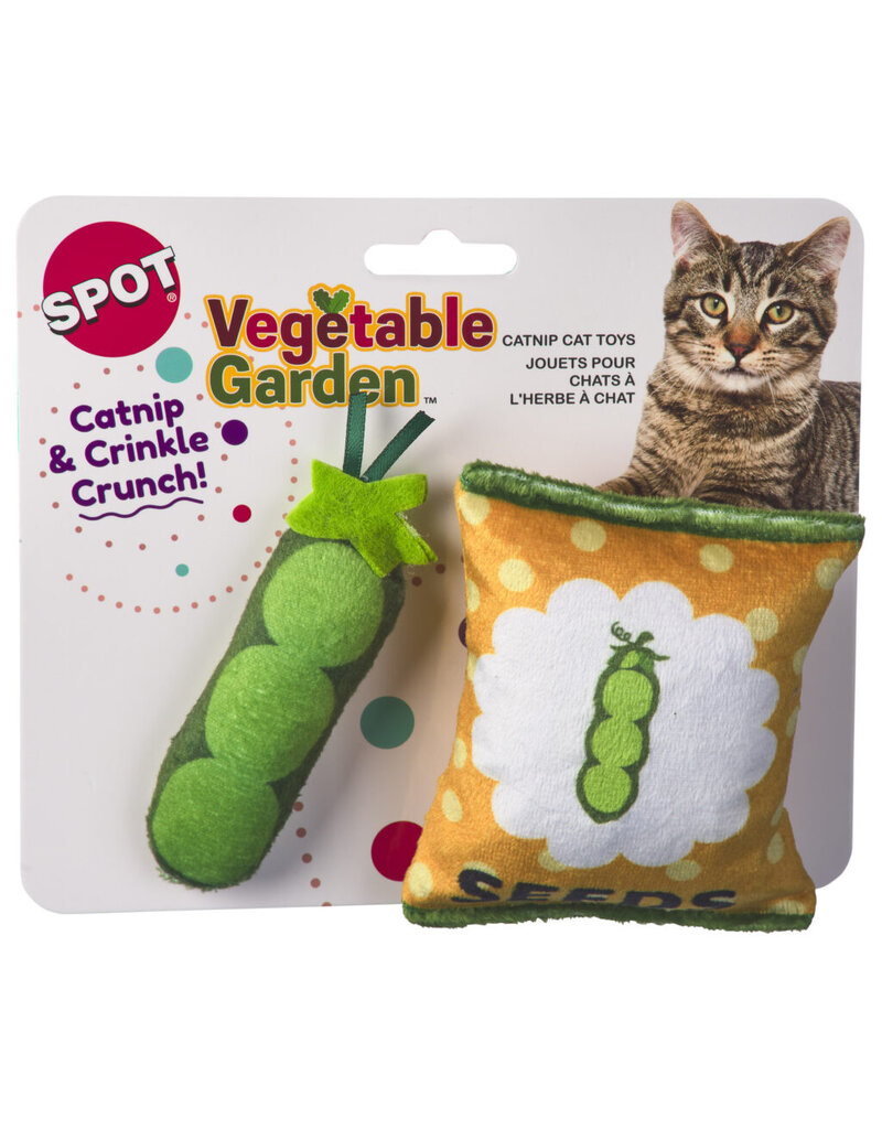 Ethical Pet Spot Vegetable Garden Cat Toy 2 Pk