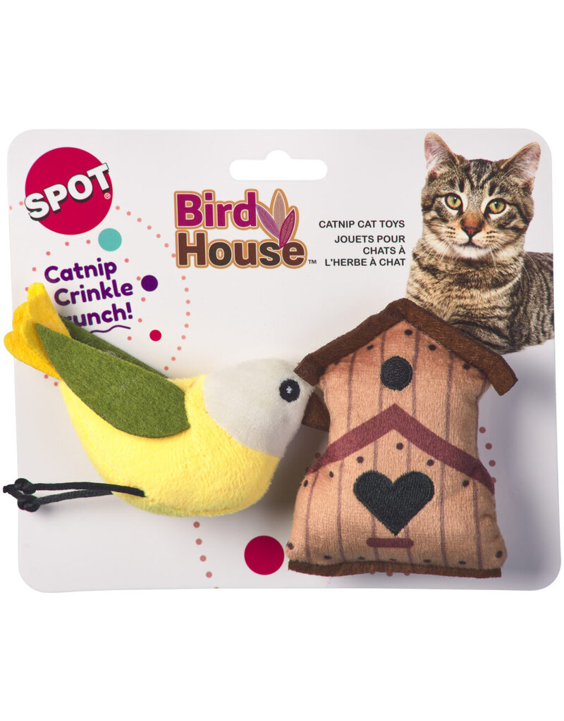 Ethical Pet Spot Birds and Homes Cat Toy 2 Pk