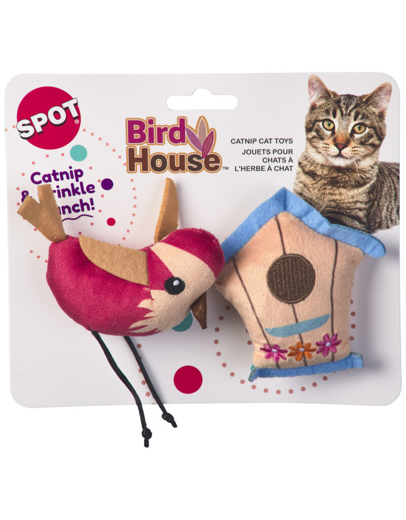 Ethical Pet Spot Birds and Homes Cat Toy 2 Pk