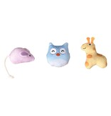 Ethical Pet Spot Cuddly and Colorful Cat Toy 3 Pk