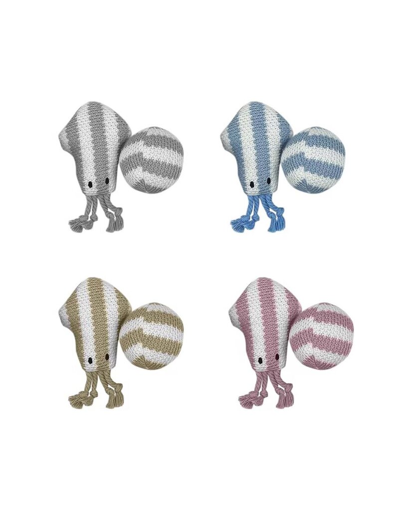 Ethical Pet Spot Squid and Ball Cat Toy Asst 2 Pk