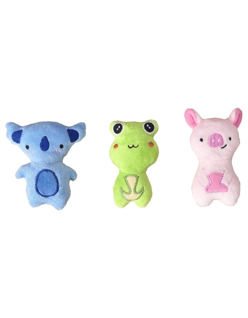 Ethical Pet Spot Cutie and Colorful Cat Toy 3 Pk