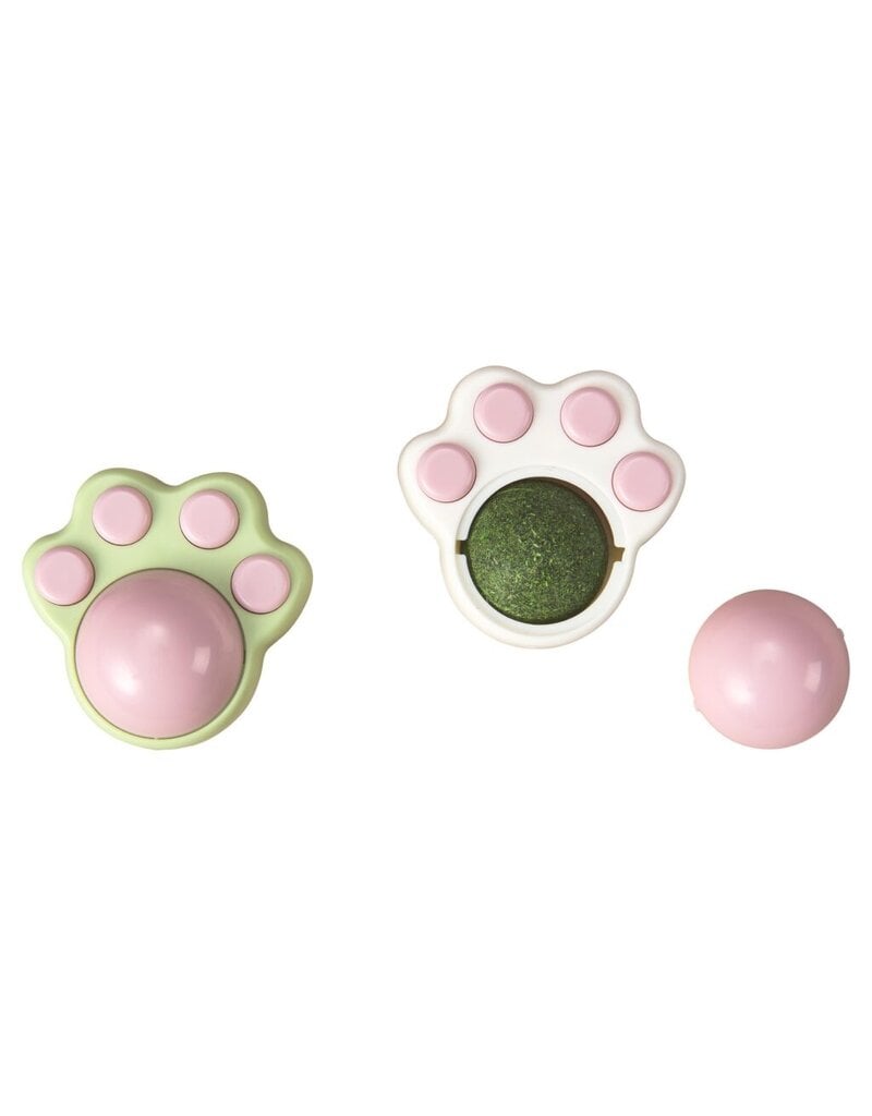 Ethical Pet Spot Licky Ball Cat Toy 2 Pk